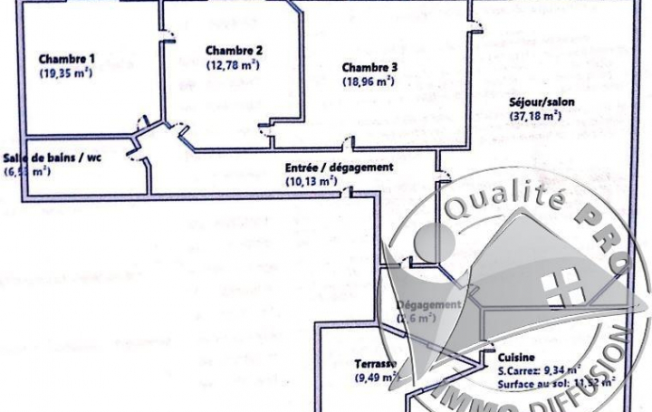 ADC IMMO et EXPERTISE - LE CRES  : Appartement | MONTPELLIER (34000) | 117 m2 | 365 700 € 