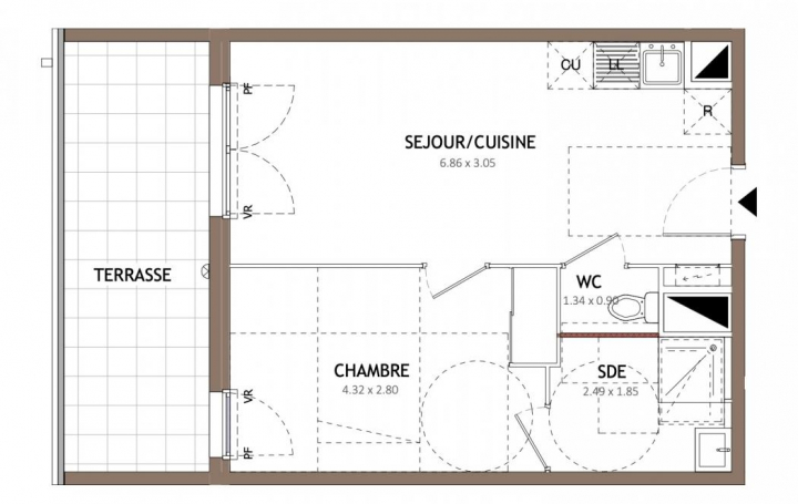 ADC IMMO et EXPERTISE - LE CRES  : Appartement | MONTPELLIER (34000) | 38 m2 | 169 000 € 
